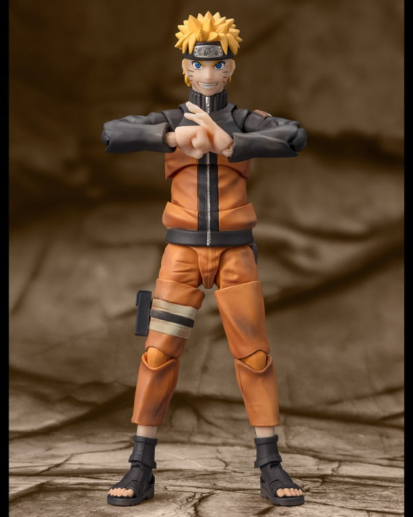BANDAI Tamashii S.H.Figuarts NARUTO UZUMAKI -Battle Scarred Edition- -TNS Exclusive-  Action Figure (SHF Figuarts)