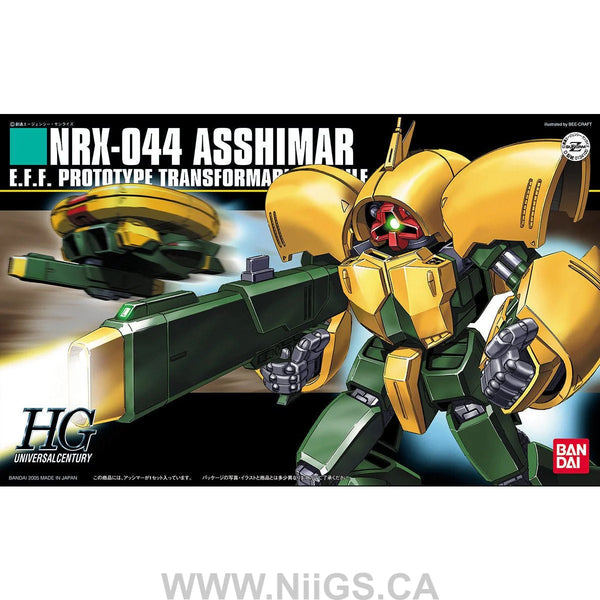BANDAI HOBBY HGUC 1/144 #54 NRX-044 Asshimar "Mobile Suit Zeta Gundam" Model Kit