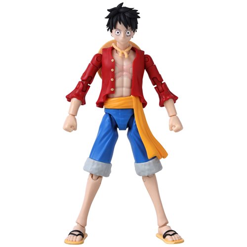 BANDAI Anime Heroes Monkey D. Luffy Version 2 Action Figure