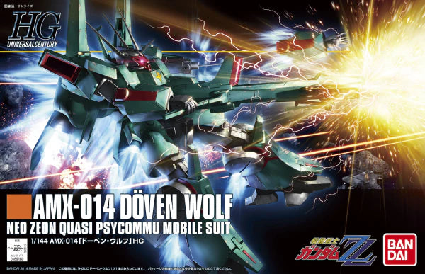 BANDAI HOBBY HGUC 1/144 #173 AMX-014 Doven Wolf