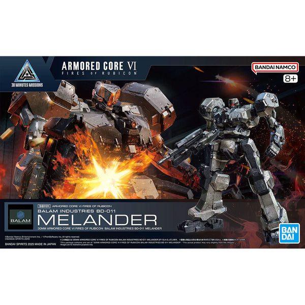 BANDAI 30MM x Armored Core VI Balam Industries BD-011 Melander "Armored Core VI Fires of Rubicon" Model kit