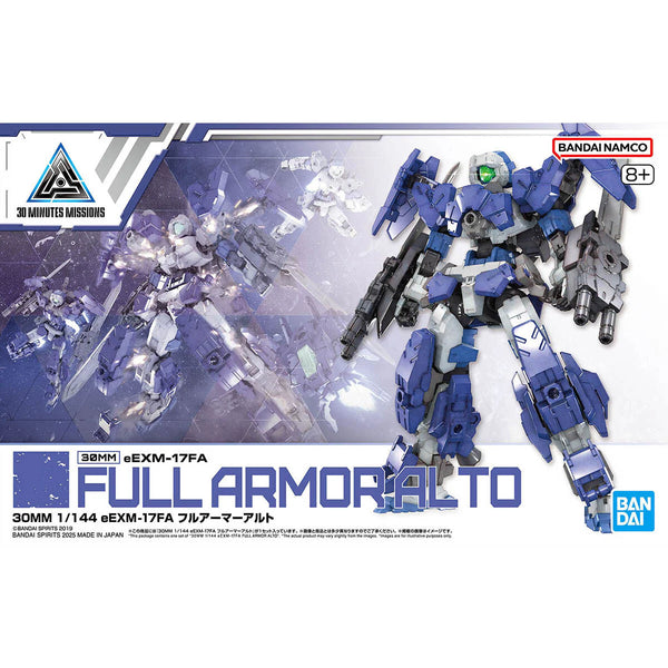 BANDAI HOBBY 30MM 1/144 eEXM-17FA FULL ARMOR ALTO Model Kit