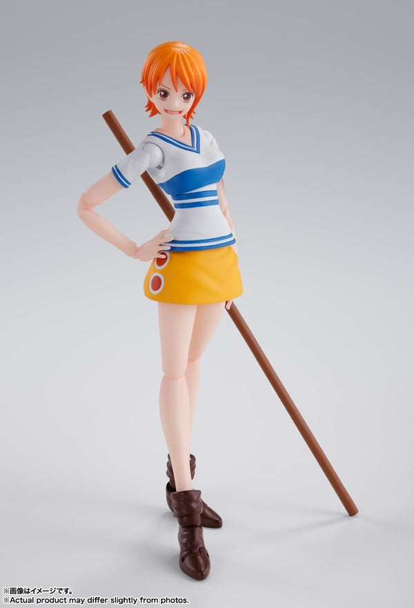 BANDAI SPIRITS S.H.Figuarts Nami -Romance Dawn- "One Piece" Action Figure (SHF Figuarts)