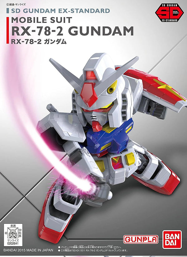 BANDAI SD Gundam EX-Standard #01 RX-78-2 Gundam Model kit