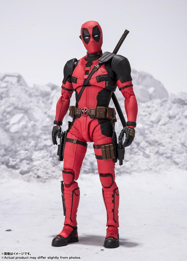 BANDAI Tamashii S.H.Figuarts Deadpool (DEADPOOL & WOLVERINE) Action Figure (SHF Figuarts)