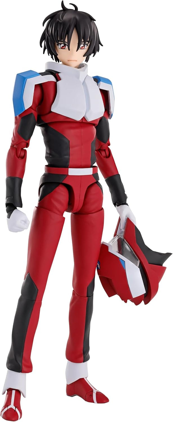 BANDAI S.H.Figuarts Shinn Asuka (Compass Pilot Suit Ver.) "Mobile Suit Gundam SEED Freedom" Action Figure (SHF Figuarts)