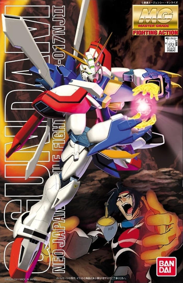 BANDAI HOBBY MG 1/100 GF13-017NJ II God Gundam "G Gundam" Model kit