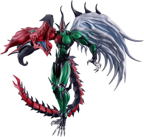 BANDAI Tamashii S.H.MonsterArts Elemental HERO Flame Wingman "Yu-Gi-Oh! GX" Action Figure