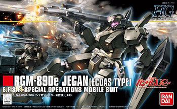 BANDAI HOBBY HGUC 1/144 #123 Jegan ECOAS Type "Gundam UC" Model Kit