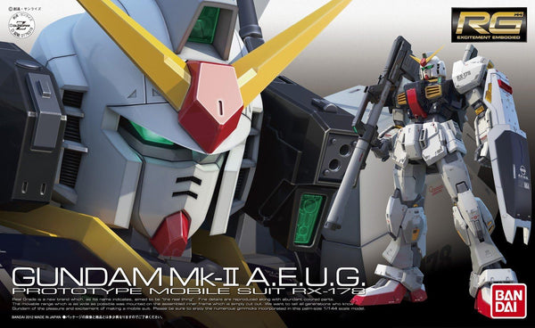 BANDAI SPIRITS HOBBY RG 1/144 #08 RX-178 Gundam MK-II (AEUG) "Gundam Z" Model Kit