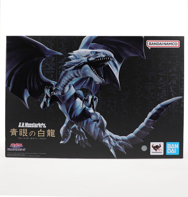 BANDAI Tamashii S.H.MonsterArts BLUE-EYES WHITE DRAGON "Yu-Gi-Oh! Duel Monsters" Action Figure