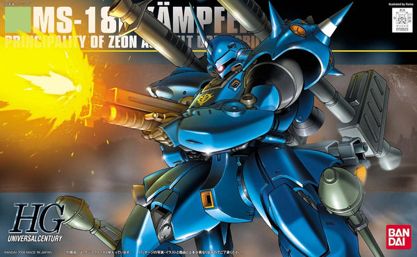 BANDAI HOBBY HGUC 1/144 #89 MS-18E Kampfer "Gundam 0080" Model Kit