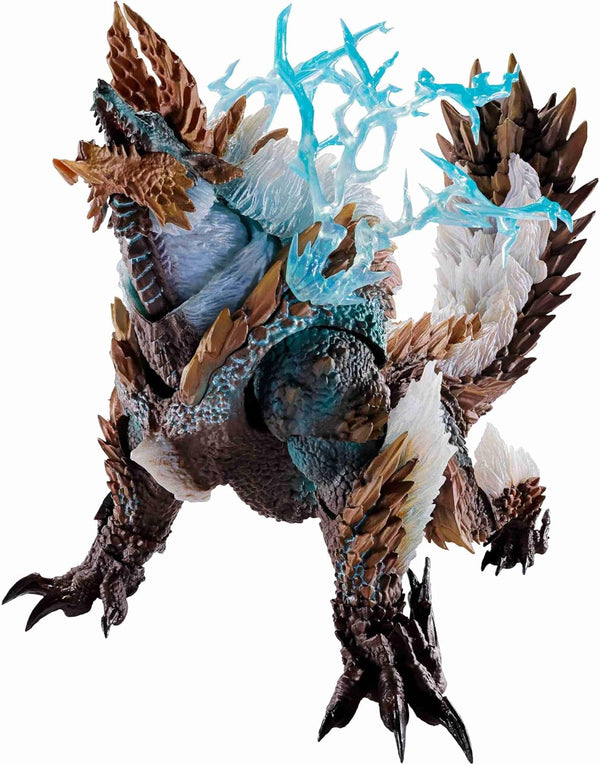 BANDAI Tamashii S.H.MonsterArts Zinogre -20th Anniversary Edition- "Monster Hunter" Action Figure