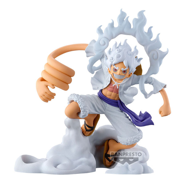 BANDAI Banpresto One Piece Monkey D. Luffy Gear 5 Version FigLife! Vol. 1 Statue