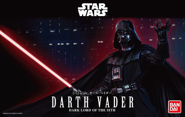 BANDAI HOBBY Star Wars Darth Vader 1:12 Scale Model Kit