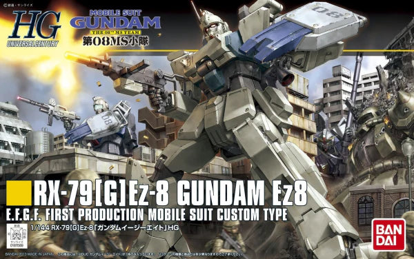 BANDAI HOBBY HGUC 1/144 #155 RX-79(G)Ez-8 Gundam Ez8 "Gundam The 08th MS Team" Model Kit