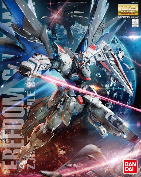 BANDAI Hobby MG 1/100 Freedom Gundam (Ver 2.0) 'Gundam SEED' Model kit