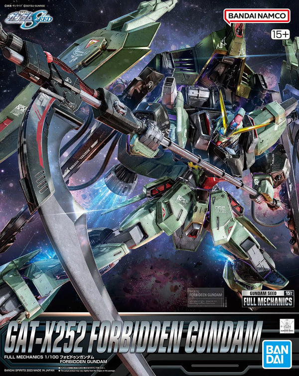 BANDAI HOBBY BANDAI Full Mechanics 1/100 Forbidden Gundam "Gundam SEED" Model kit
