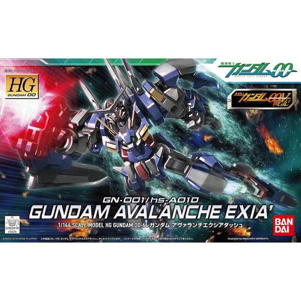 BANDAI HOBBY HG 1/144 #64 Gundam Avalanche Exia Dash ' Gundam 00 ' Model Kit