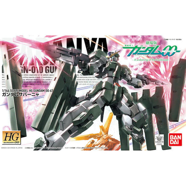 BANDAI HOBBY HG 1/144 #67 Gundam Zabanya 'Gundam 00' Model Kit