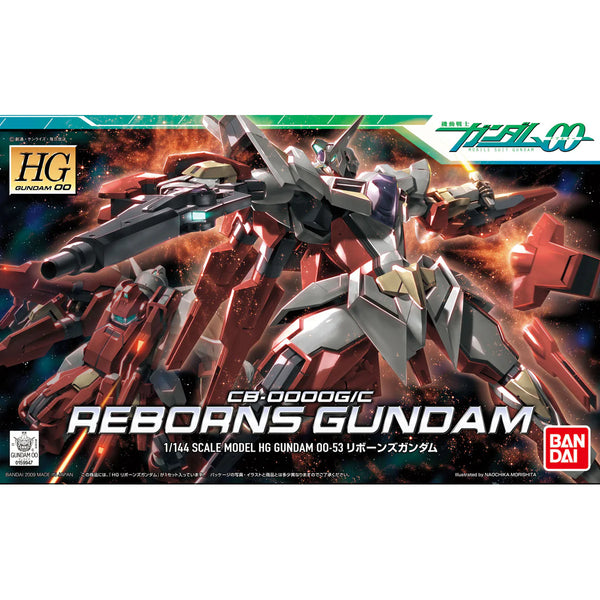 BANDAI HOBBY HG 1/144 #53 Reborns Gundam 'Gundam 00' Model Kit