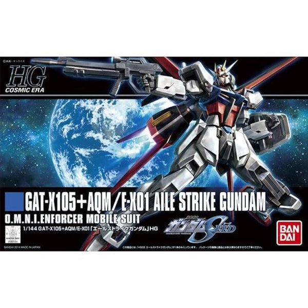 BANDAI HGCE #171 1/144 Aile Strike Gundam GAT-X105 + AQM/E-X01 'Gundam SEED' Model kit