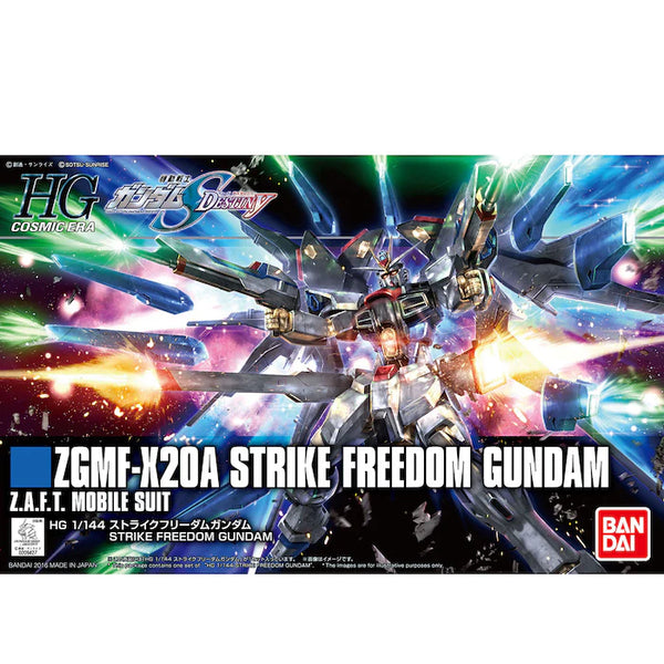 BANDAI HGCE #201 1/144 Strike Freedom Gundam 'Gundam SEED Destiny' Model kit