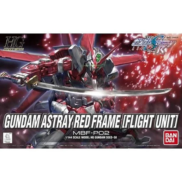 BANDAI HOBBY HG 1/144 Gundam Astray Red Frame (Flight Unit)