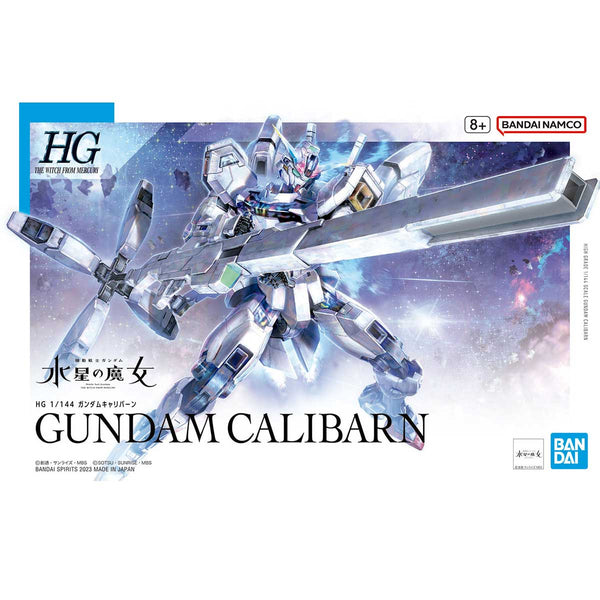 BANDAI HG #26 1/144 Gundam Calibarn "Gundam: The Witch from Mercury" Model kit