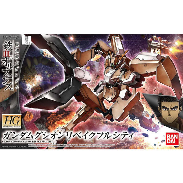 BANDAI Hobby HG 1/144 Gundam Gusion Rebake Full City "Iron-Blooded Orphans" Model Kit