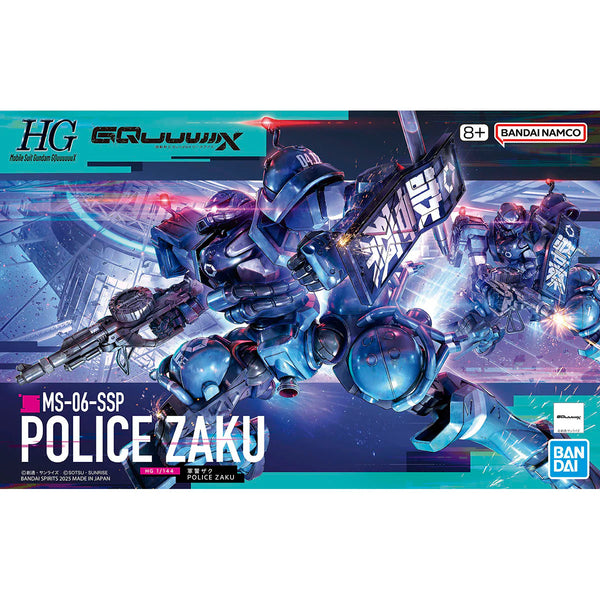 BANDAI HOBBY HG 1/144 Mobile Suit Gundam GQuuuuuuX POLICE ZAKU