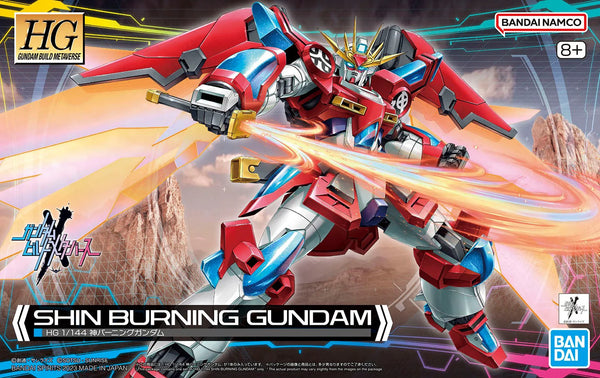 BANDAI HOBBY HG 1/144 Shin Burning Gundam