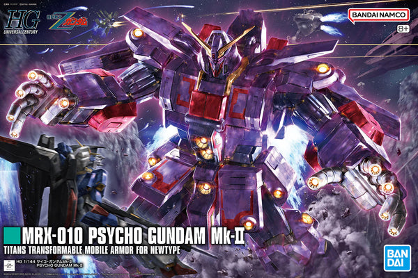 BANDAI HOBBY HGUC 1/144 #261 Psycho Gundam Mk-II "Mobile Suit Zeta Gundam" Model Kit