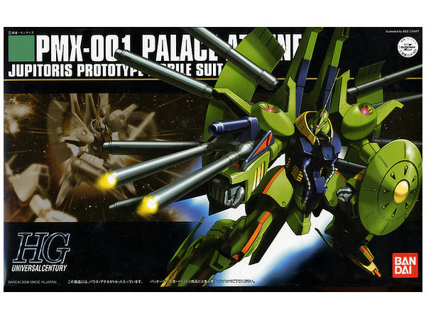 BANDAI HOBBY HGUC 1/144 #60 PMX-001 Palace-Athene "Mobile Suit Zeta Gundam" Model Kit