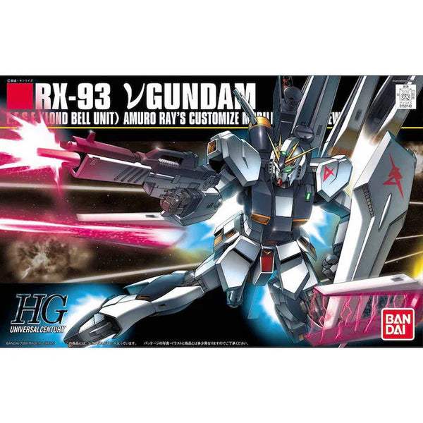 BANDAI HOBBY HGUC 1/144 #86 RX-93 Nu Gundam "Char's Counterattack" Model Kit
