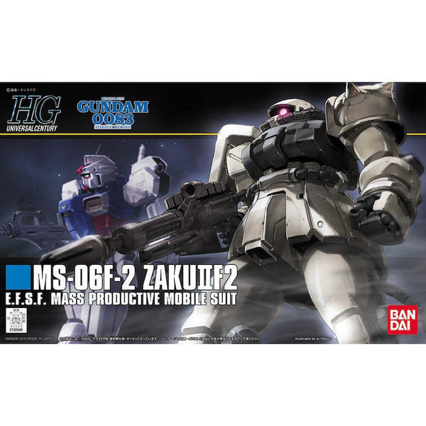 BANDAI HOBBY HGUC 1/144 #107 Zaku F2 Earth Federation Type 'Gundam 0083' Model Kit