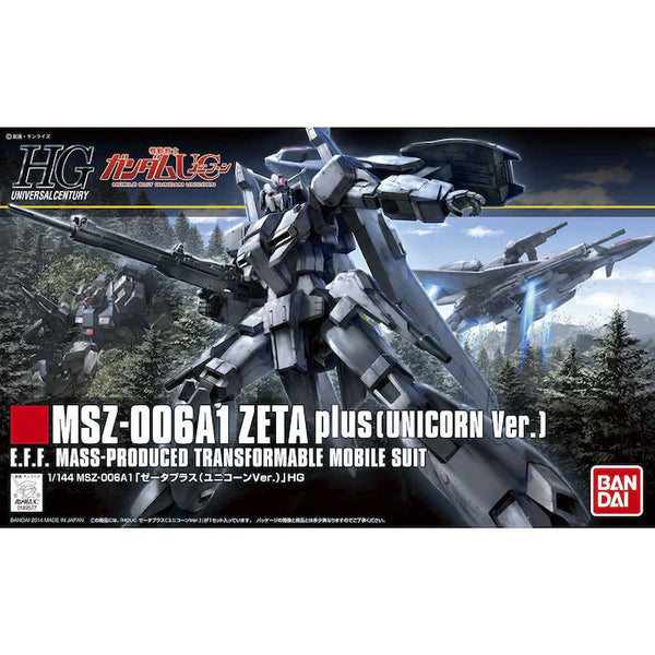 BANDAI HOBBY HGUC 1/144 ZETA PLUS (UNICORN Ver.)
