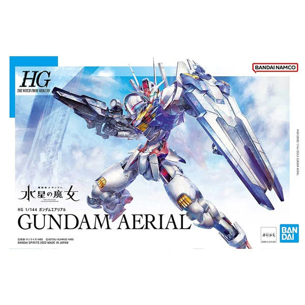 BANDAI Hobby HG #03 1/144 Gundam Aerial "Gundam: The Witch from Mercury" Model Kit