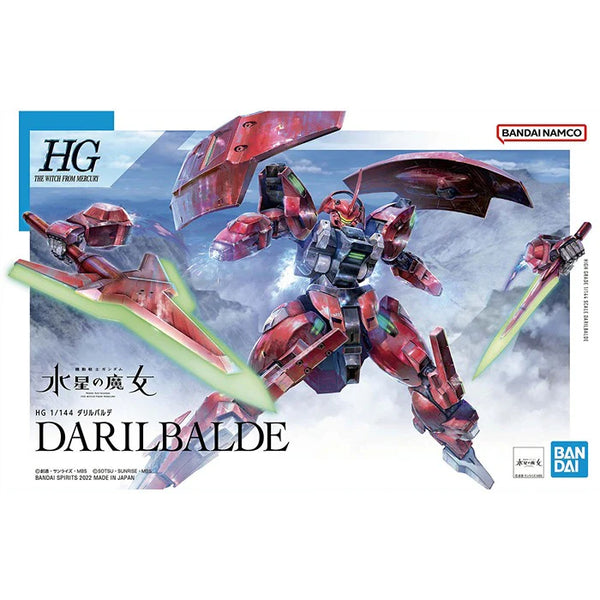 BANDAI HOBBY HG #08 1/144 Darilbalde "Gundam: The Witch from Mercury" Model Kit