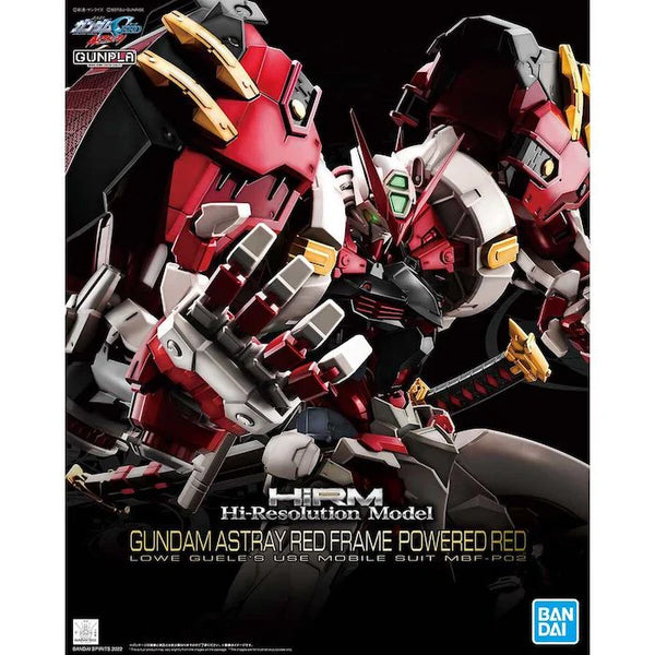 BANDAI 1/100 High-Resolution Model Gundam Astray Red Frame Powered Red