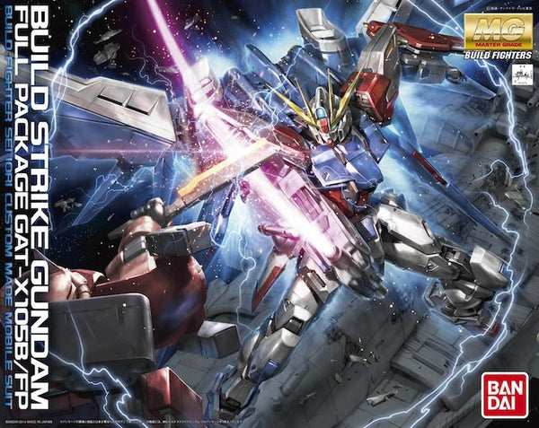 BANDAI HOBBY MG 1/100 Build Strike Gundam Full Package "Gundam Build Fighters" Model kit
