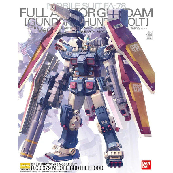 BANDAI Hobby MG 1/100 Full Armor Gundam Ver.Ka "GUNDAM THUNDERBOLT"