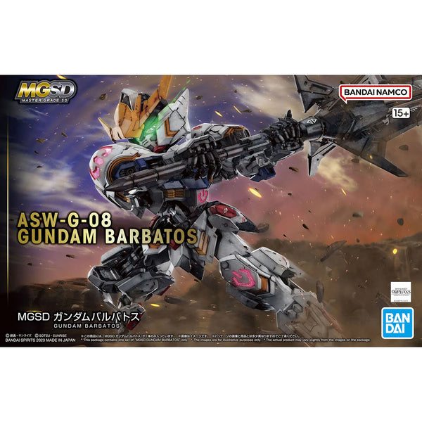 BANDAI Hobby MGSD GUNDAM BARBATOS "Mobile Suit Gundam Iron-Blooded Orphans" Model Kit
