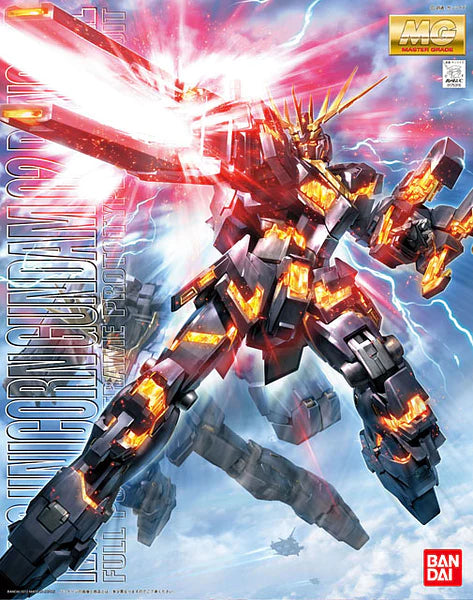 BANDAI MG 1/100 Unicorn Gundam 02 Banshee "Gundam UC" Model kit