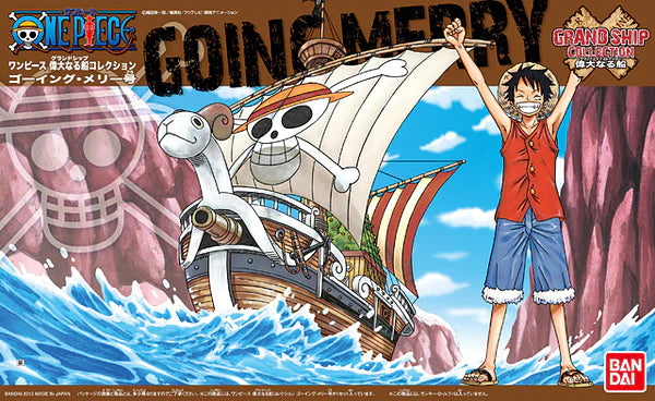 BANDAI One Piece Grand Ship Collection #03 Going Merry Model Ship Model kit