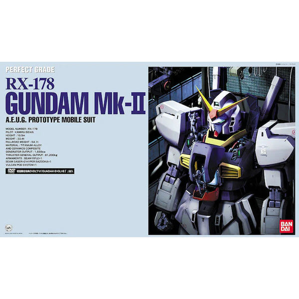 BANDAI HOBBY PG 1/60 RX-178 Gundam MK-II (A.E.U.G.) "Mobile Suit Zeta Gundam" Model Kit