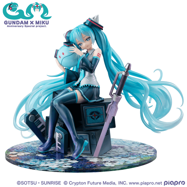 [Pre-Order / ETA 2026 SEP] Lucrea Mobile Suit Gundam 45th Anniversary - Hatsune Miku × 00 Gundam