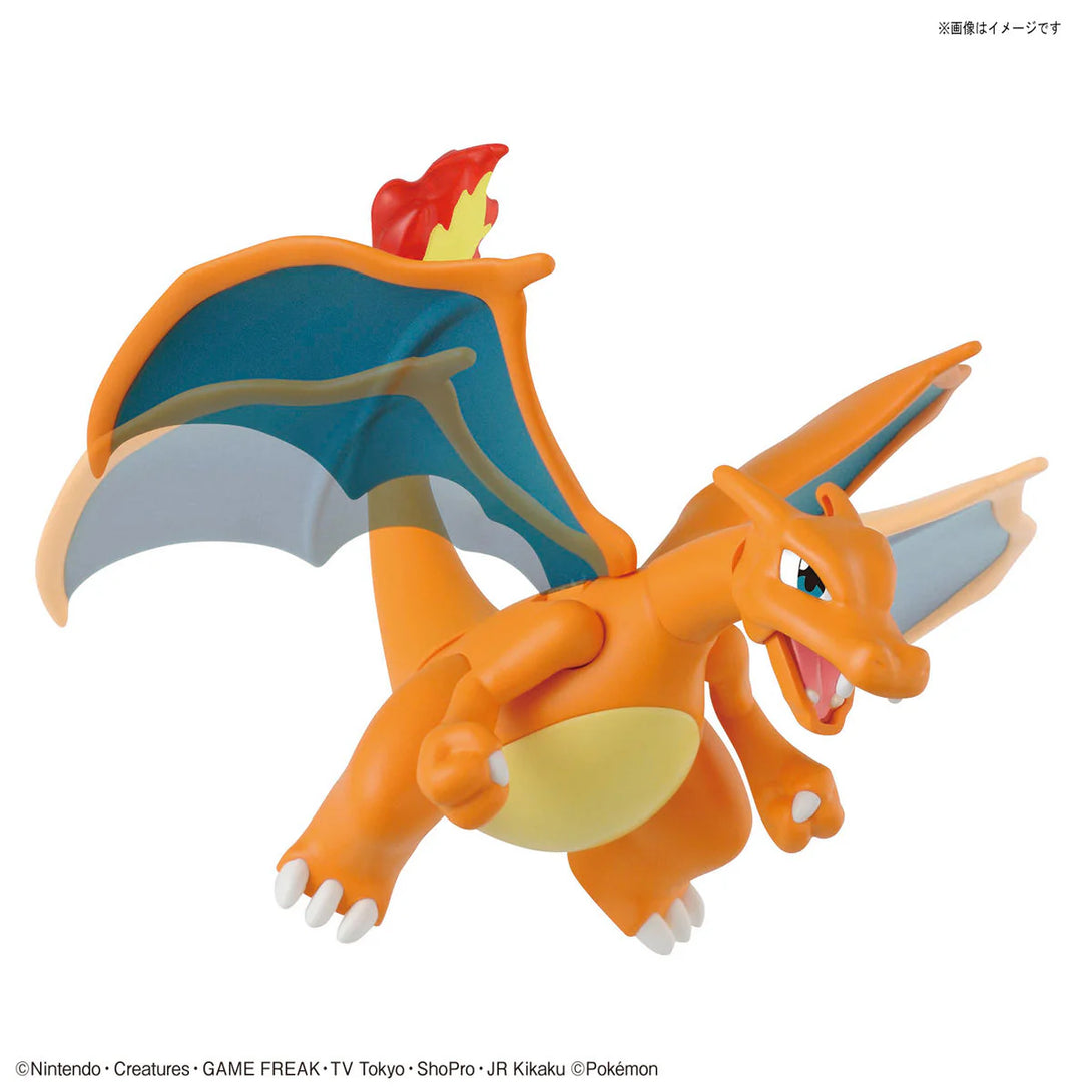 Charizard Model Kit BANDAI HOBBY Charizard & Dragonite Pokemon Model Kit #043 | Simple Ass ...