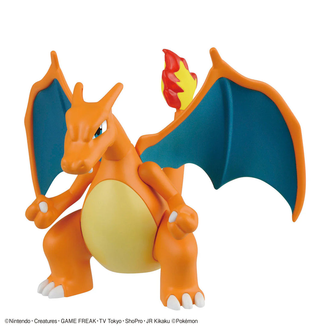 Charizard Model Kit BANDAI HOBBY Charizard & Dragonite Pokemon Model Kit #043 | Simple Ass ...