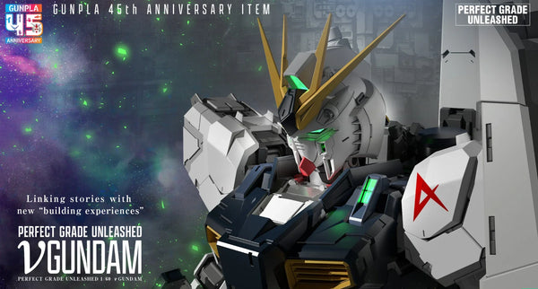 BANDAI HOBBY PG Unleashed 1/60 RX-93 Nu Gundam "Mobile Suit Gundam: Char's Counterattack" Model Kit